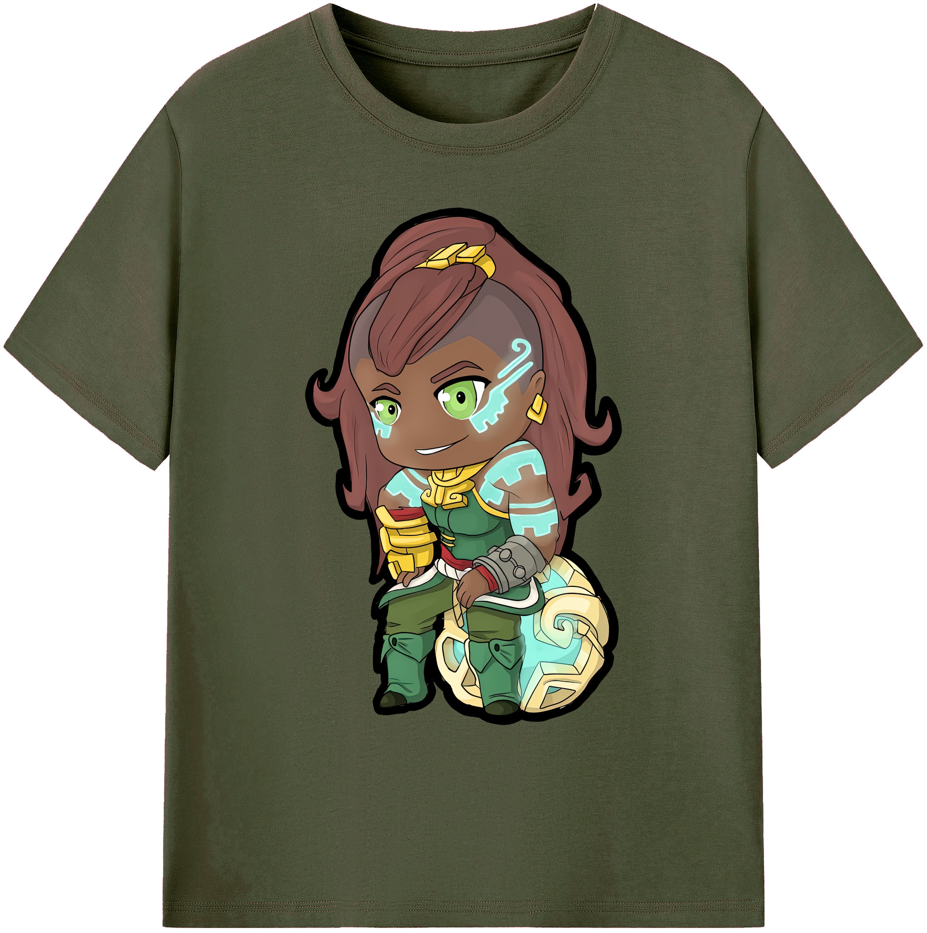 （画像用） リーグ・オブ・レジェンド League of Legends LOL 綿100％ メンズ半袖Tシャツ｜肌触りやわらか＆通気性